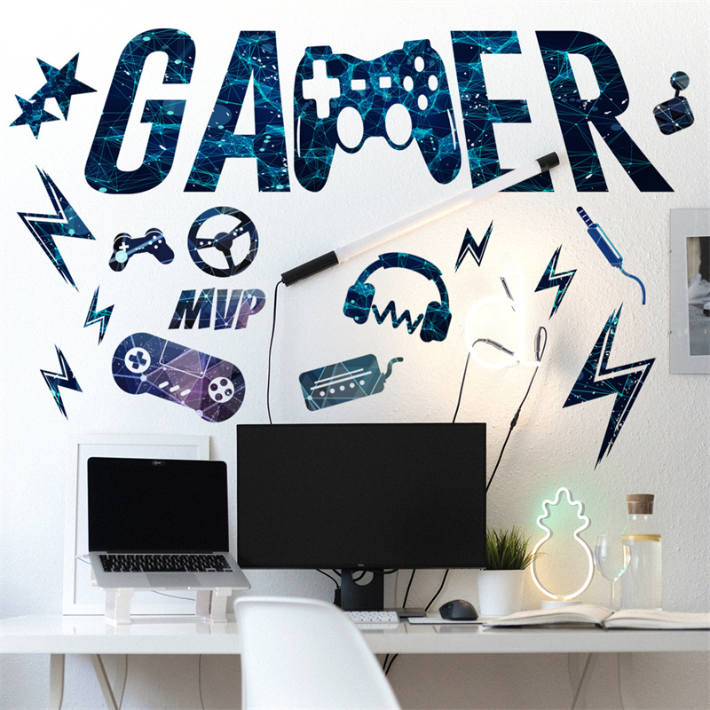 Naklejki winylowe dla graczy,  – Gaming Accessories Wallpaper recenzja i cena