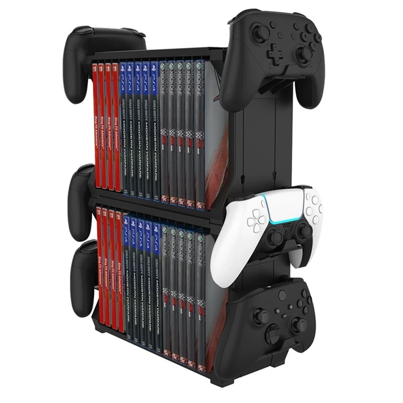 Stojak na gry z uchwytem na ko – Gaming Accessories Rack recenzja i cena